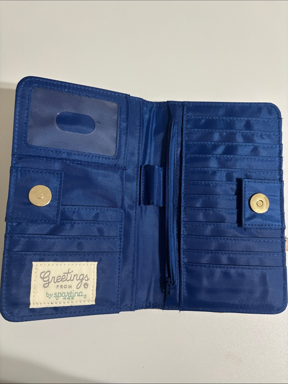 Down the Shore Snap Wallet by Spartina 449 New Jersey - Picture 3 of 4